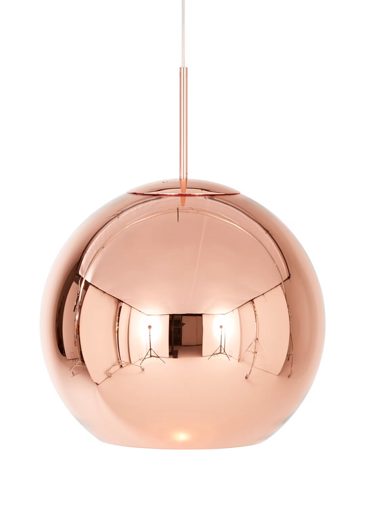Copper 45cm LED Pendant
