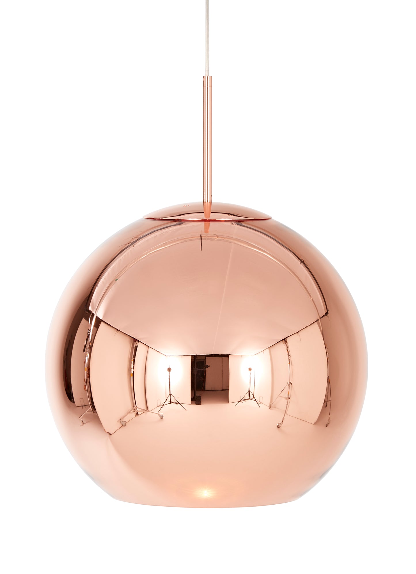 Copper 45cm LED Pendant