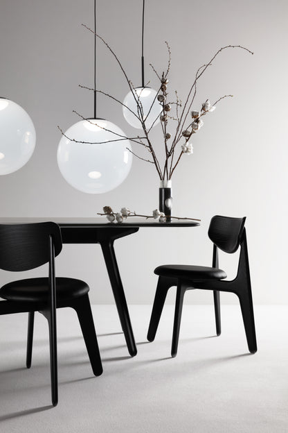 Opal Cone Floor Lamp