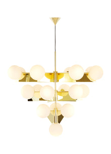 Plane 18-Light Pendant