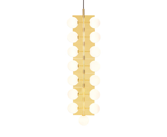 Plane 15-Light Drop Pendant