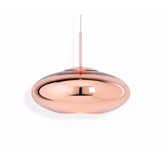 Copper Wide LED Pendant