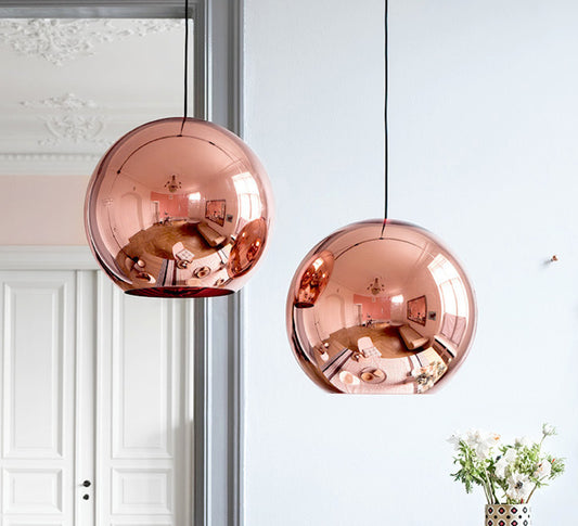 Copper 45cm Pendant