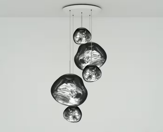 Melt Large Round LED Pendant