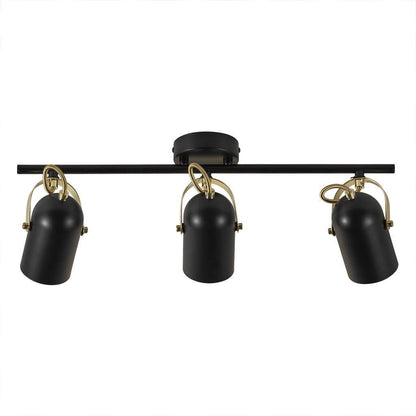 Lotus 3-Light Bar Ceiling Spotlight Black