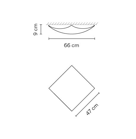 Quadra Ice 1134 Ceiling Light