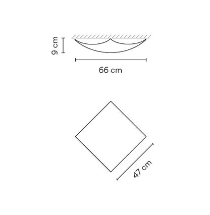 Quadra Ice 1134 Ceiling Light