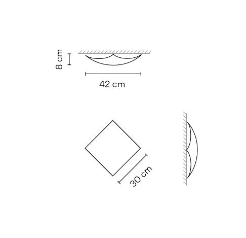 Quadra Ice 1138 Ceiling Light