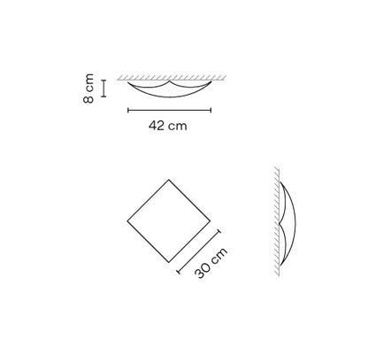 Quadra Ice 1138 Ceiling Light