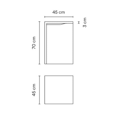 Empty 4130 Outdoor Floor Lamp