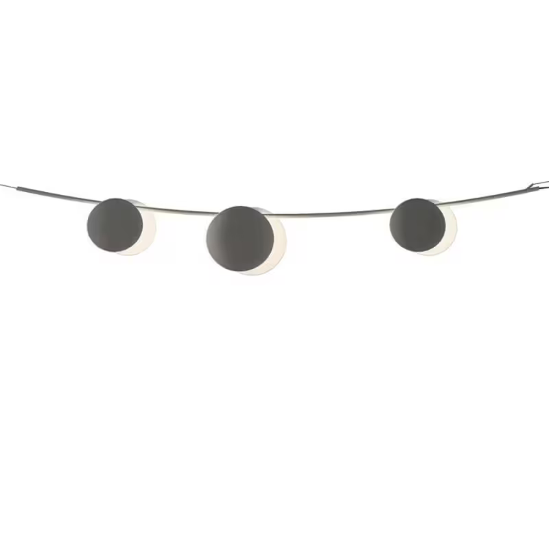 June 4730 Outdoor LED Wall Light Brown