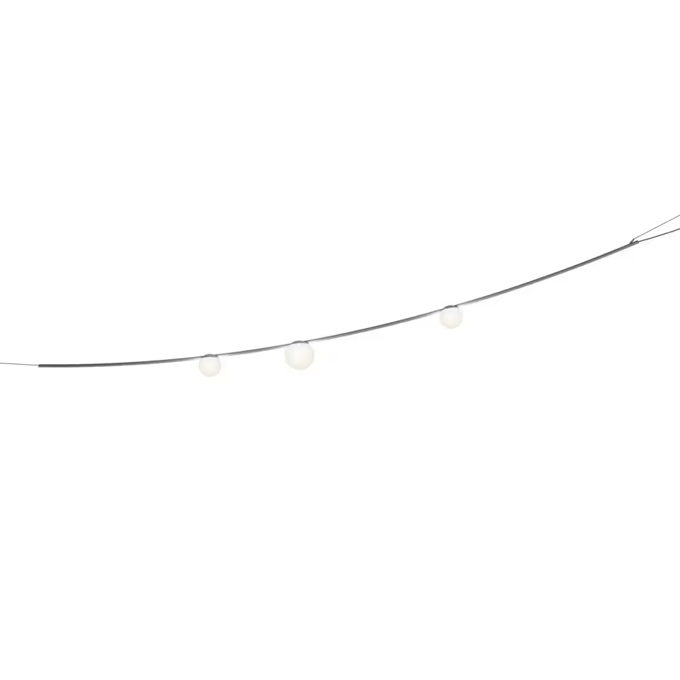 June 4745 Outdoor LED Wall Light Brown