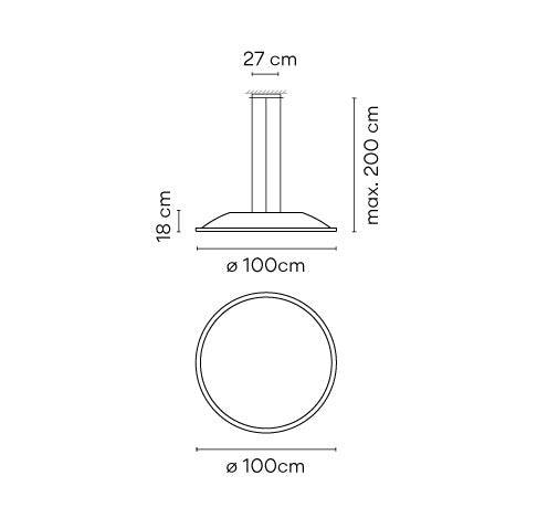 Big 0538 4000K Pendant