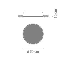 Big 0544 Recessed Ceiling Light