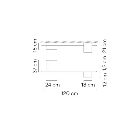 Structural 2640 Ceiling Light