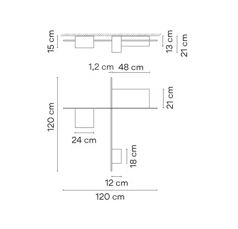 Structural 2645 Ceiling Light