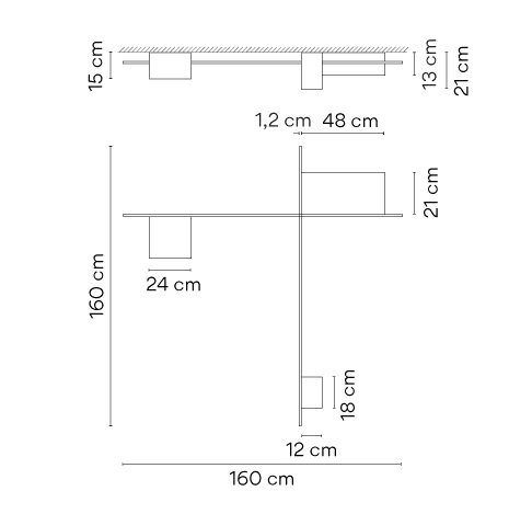 Structural 2647 LED Ceiling Light