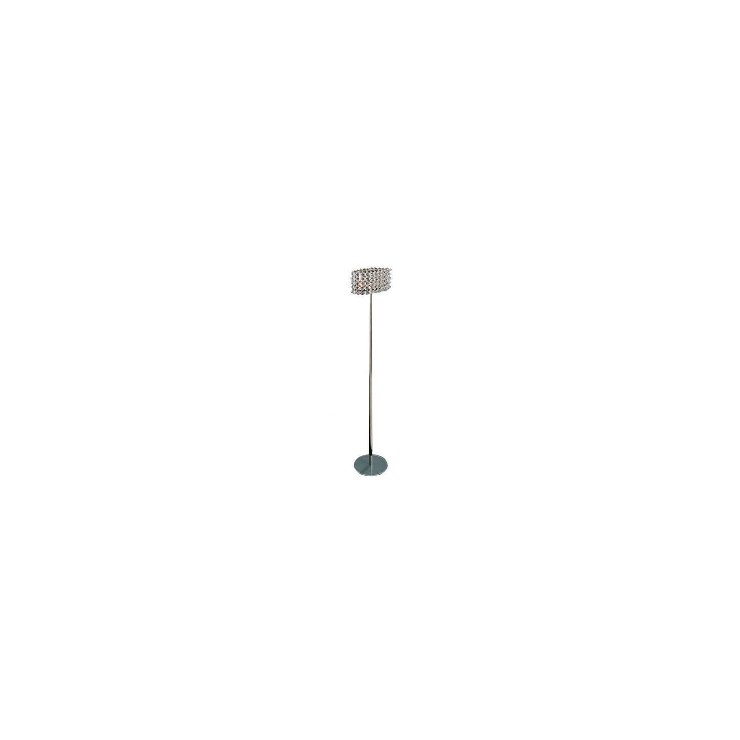 Baccarat Floor Lamp with Glass Base