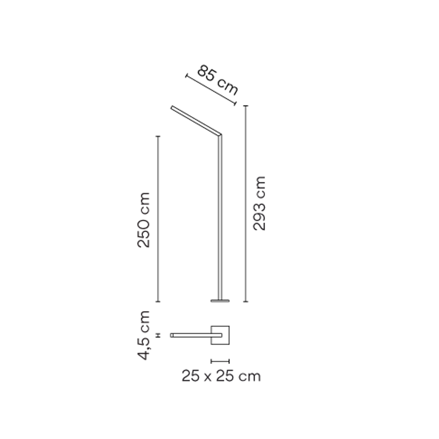 Palo Alto 4521 Outdoor Lamp Post