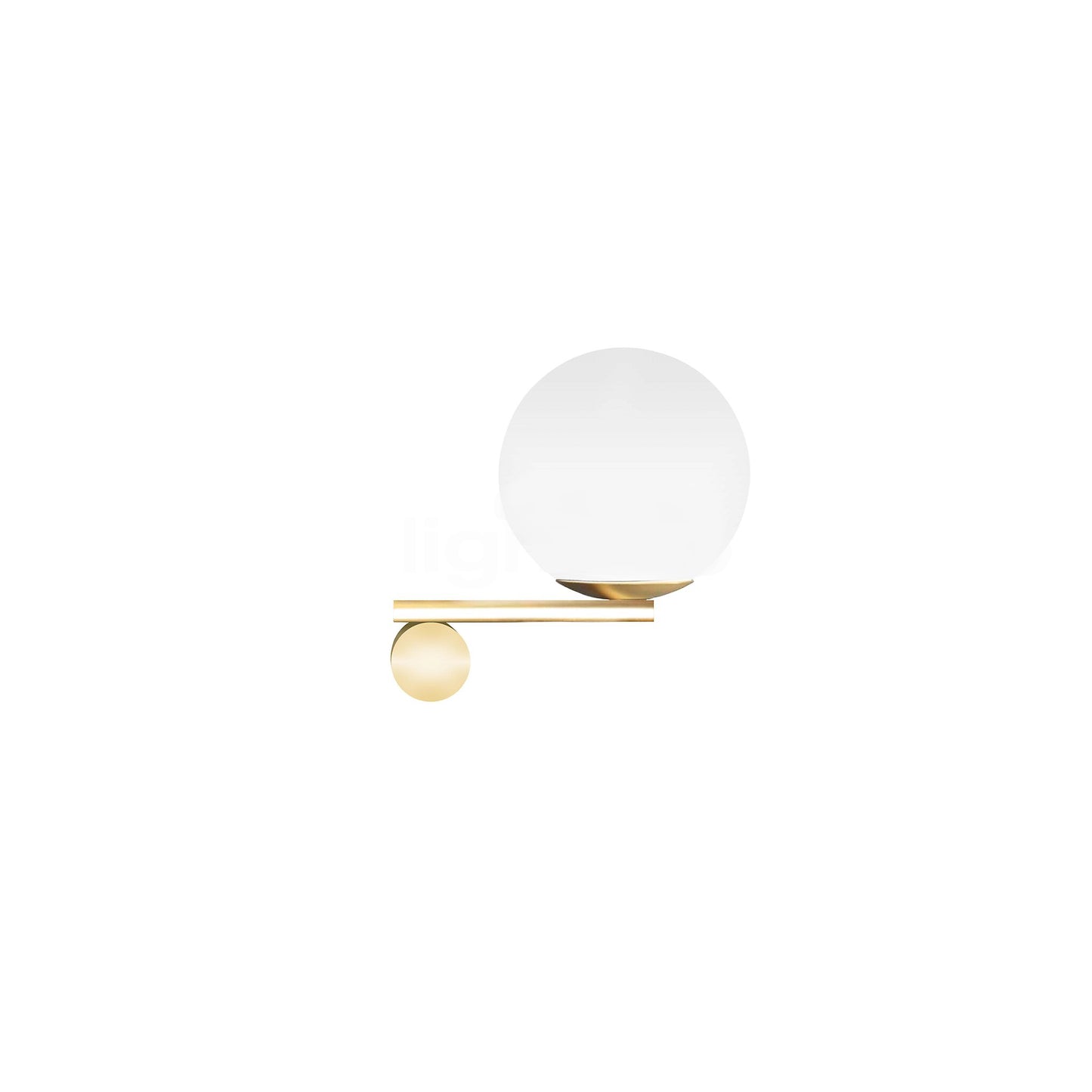 Luna R1 DX Wall Light with Blown Glass
