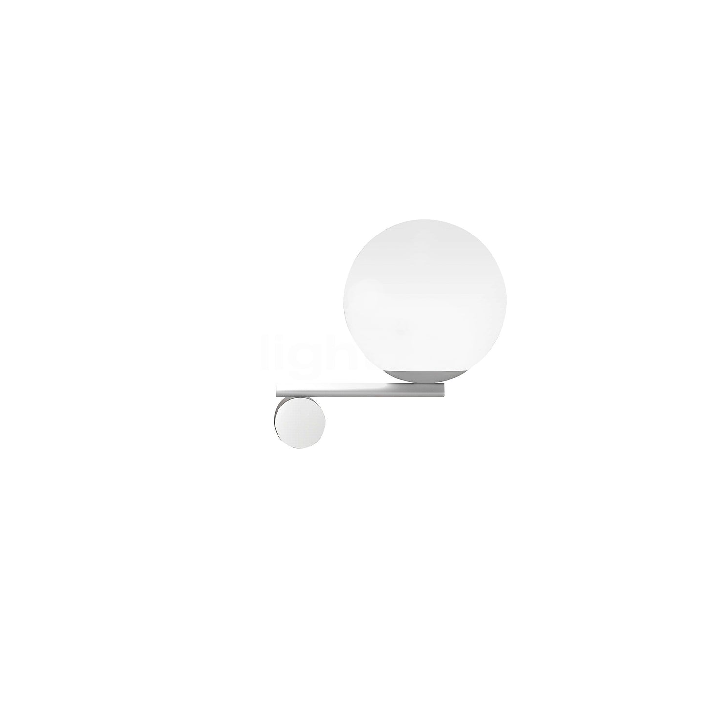 Luna R1 DX Wall Light with Blown Glass