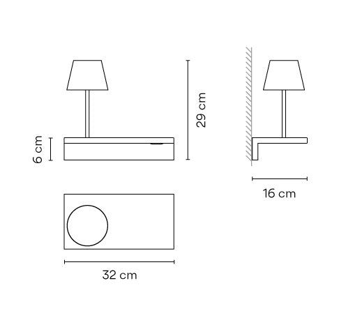 Vibia Suite Wall Light