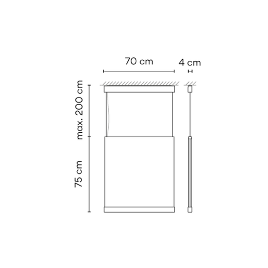 Curtain 7190 Pendant