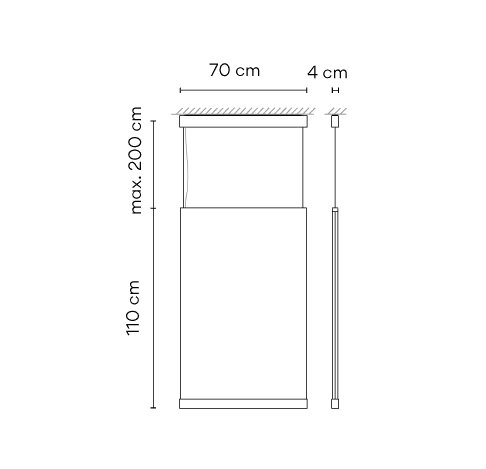 Curtain 7200 Pendant