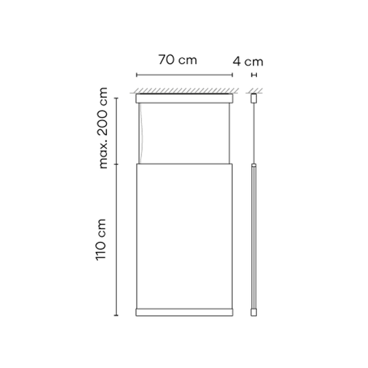 Curtain 7200 Pendant