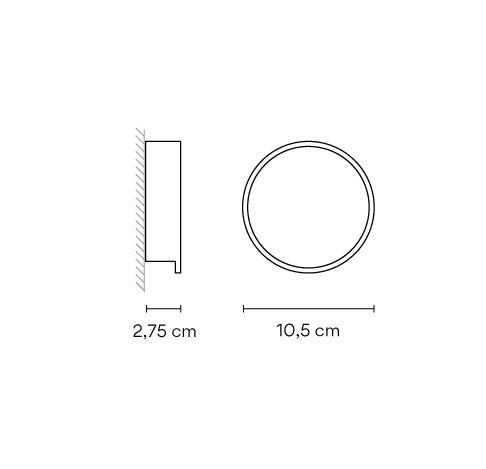 Vibia Alpha Wall Light