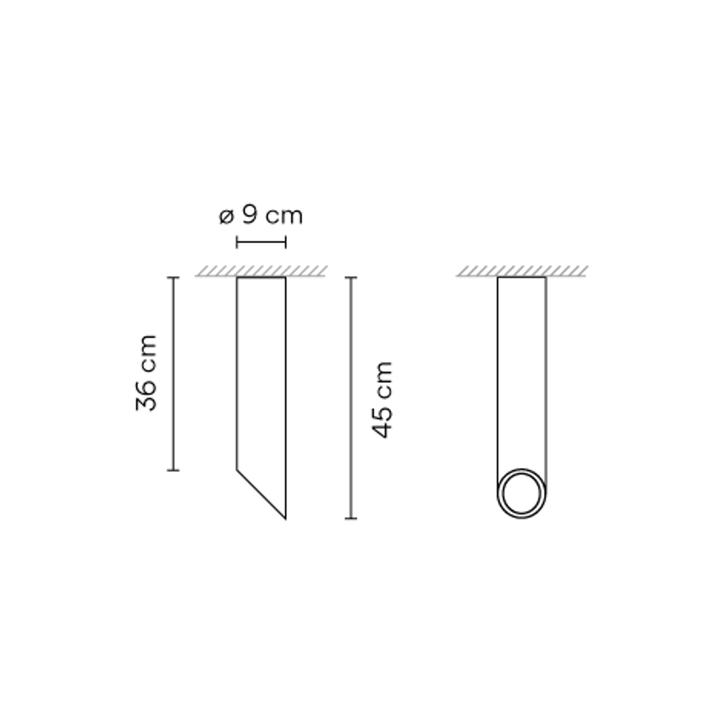 45Â° 8251 LED Ceiling Light