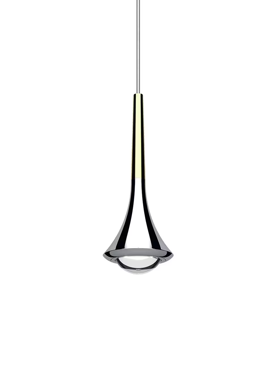 Rain Chrome 2700K LED Pendant