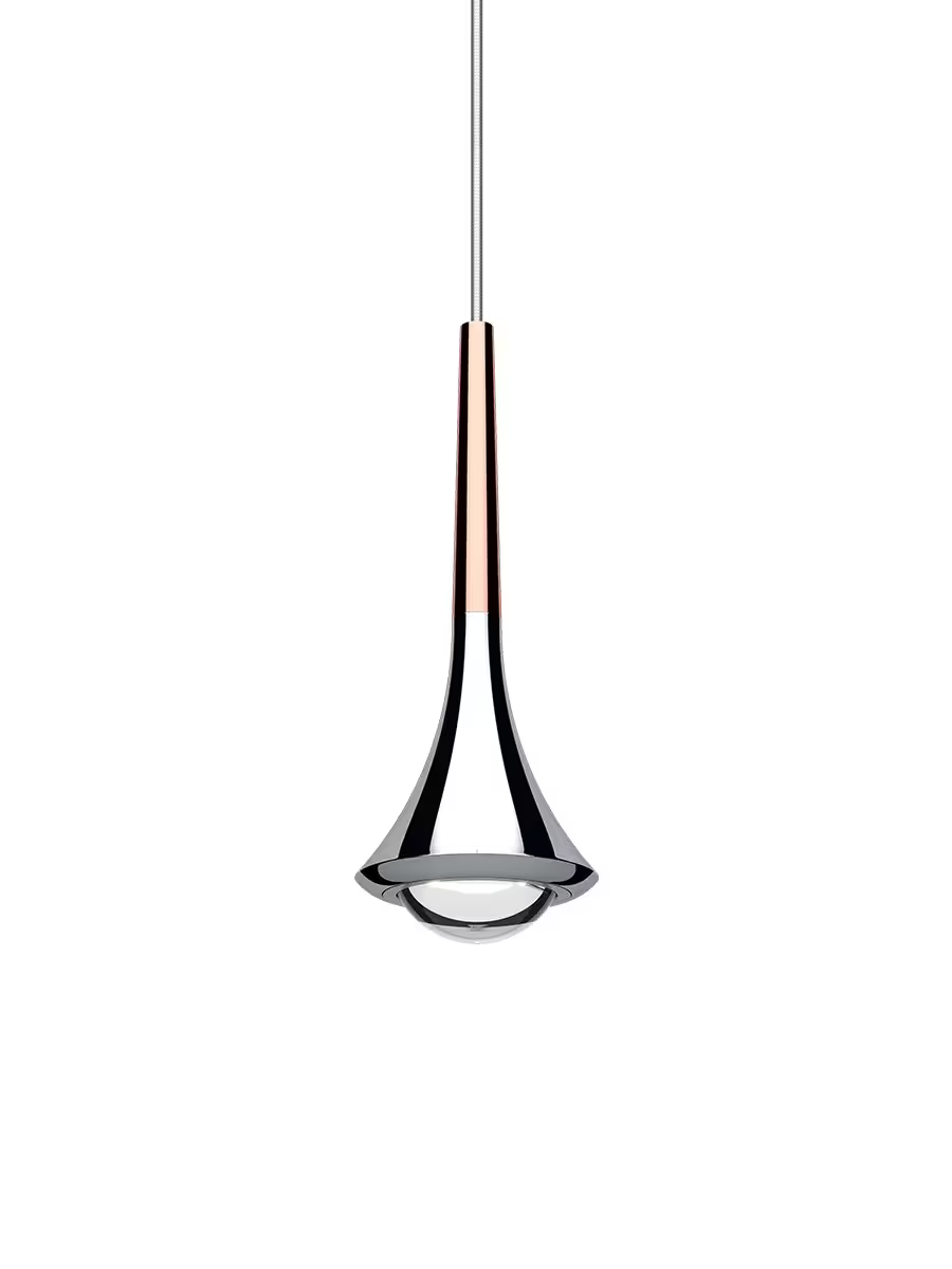Rain Chrome 2700K LED Pendant