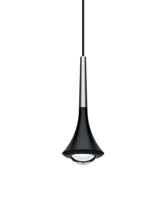 Rain Matt Black 3000K LED Pendant