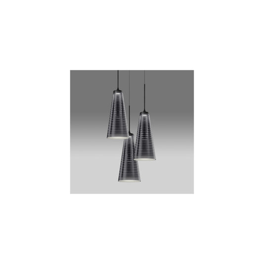 Look At Me 21 LED Cluster Pendant Black