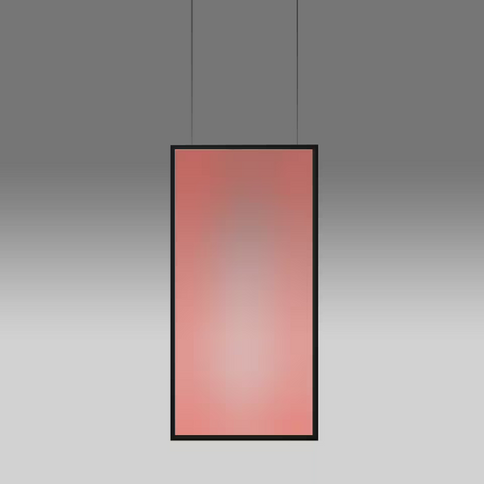 Discovery Space Rectangular RGBW LED Pendant