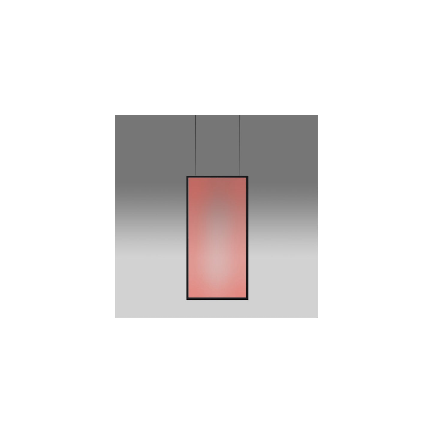 Discovery Space Rectangular RGBW LED Pendant APP