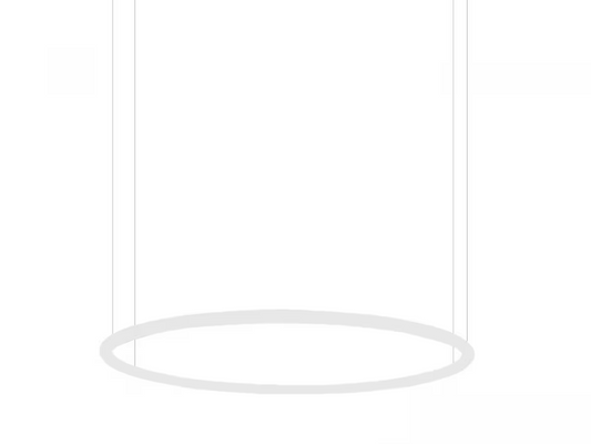 Alphabet of Light Circular 90 LED Pendant White