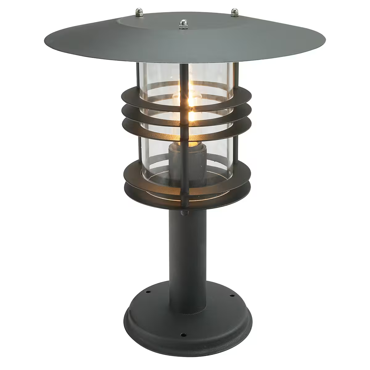Stockholm Outdoor 1-Light Grande Pedestal