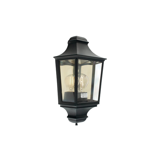 Turin Outdoor 1-Light Half Wall Lantern