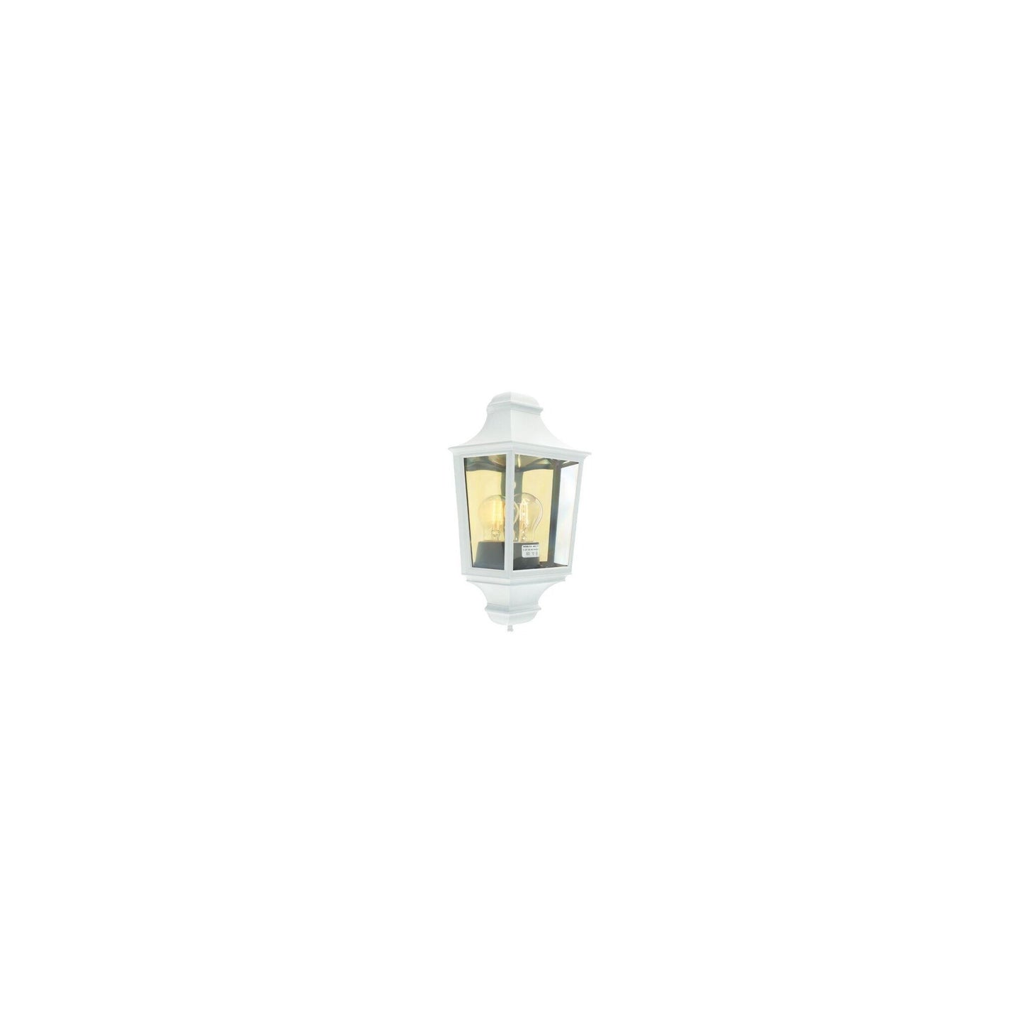 Turin Outdoor 1-Light Half Wall Lantern