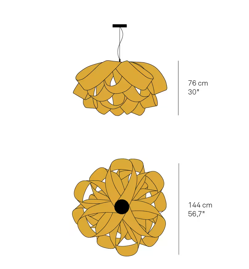 Agatha LED Large Pendant