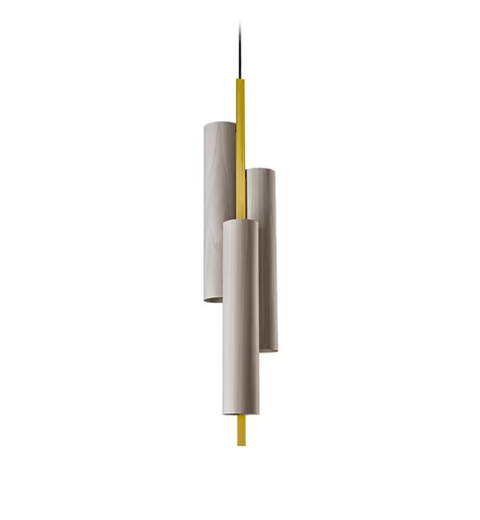 Black Note Triplet LED Pendant