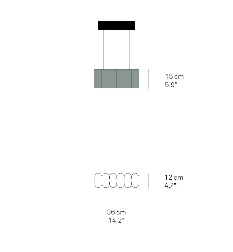 Tomo Long LED Pendant