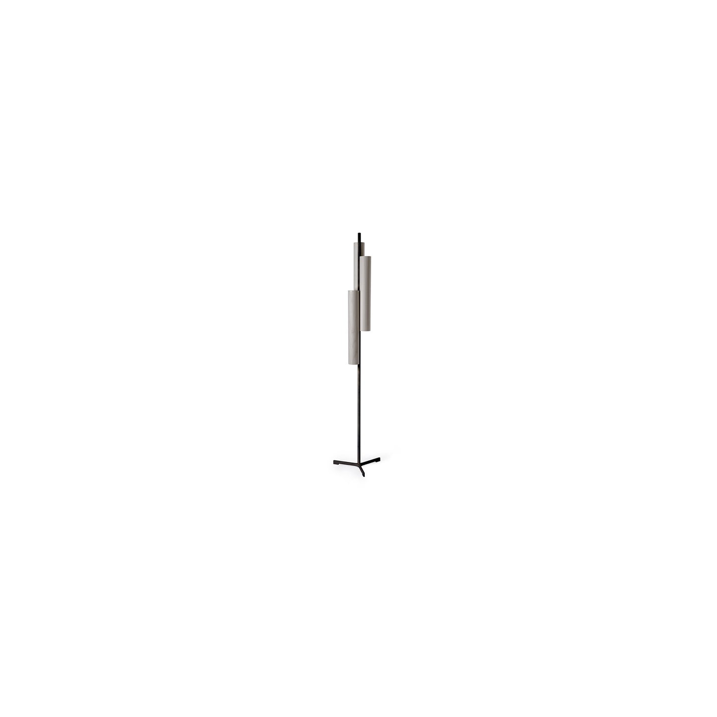 Black Note Triplet LED Floor Lamp