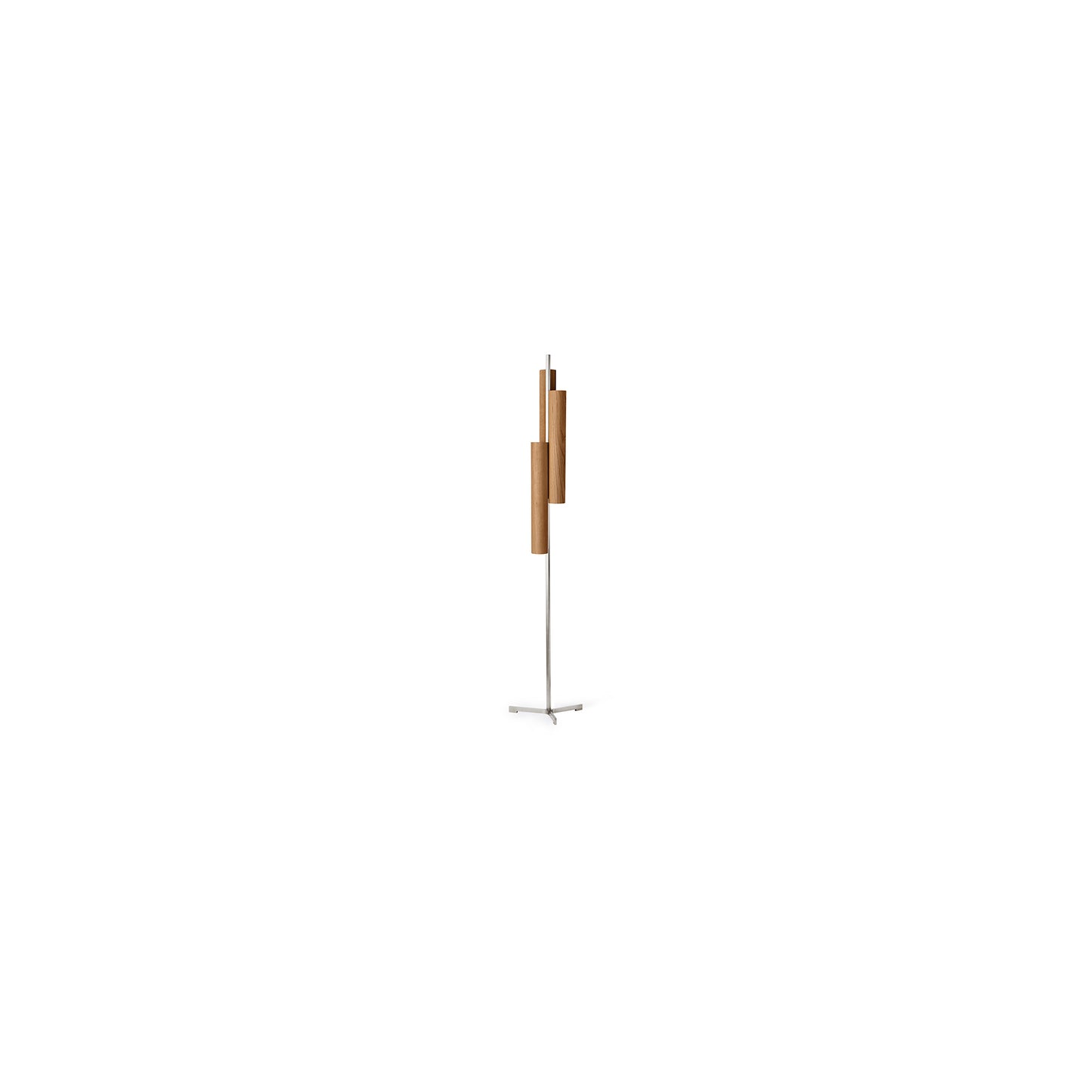 Black Note Triplet LED Floor Lamp