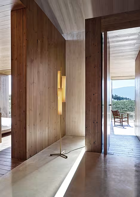 Black Note Triplet LED Floor Lamp