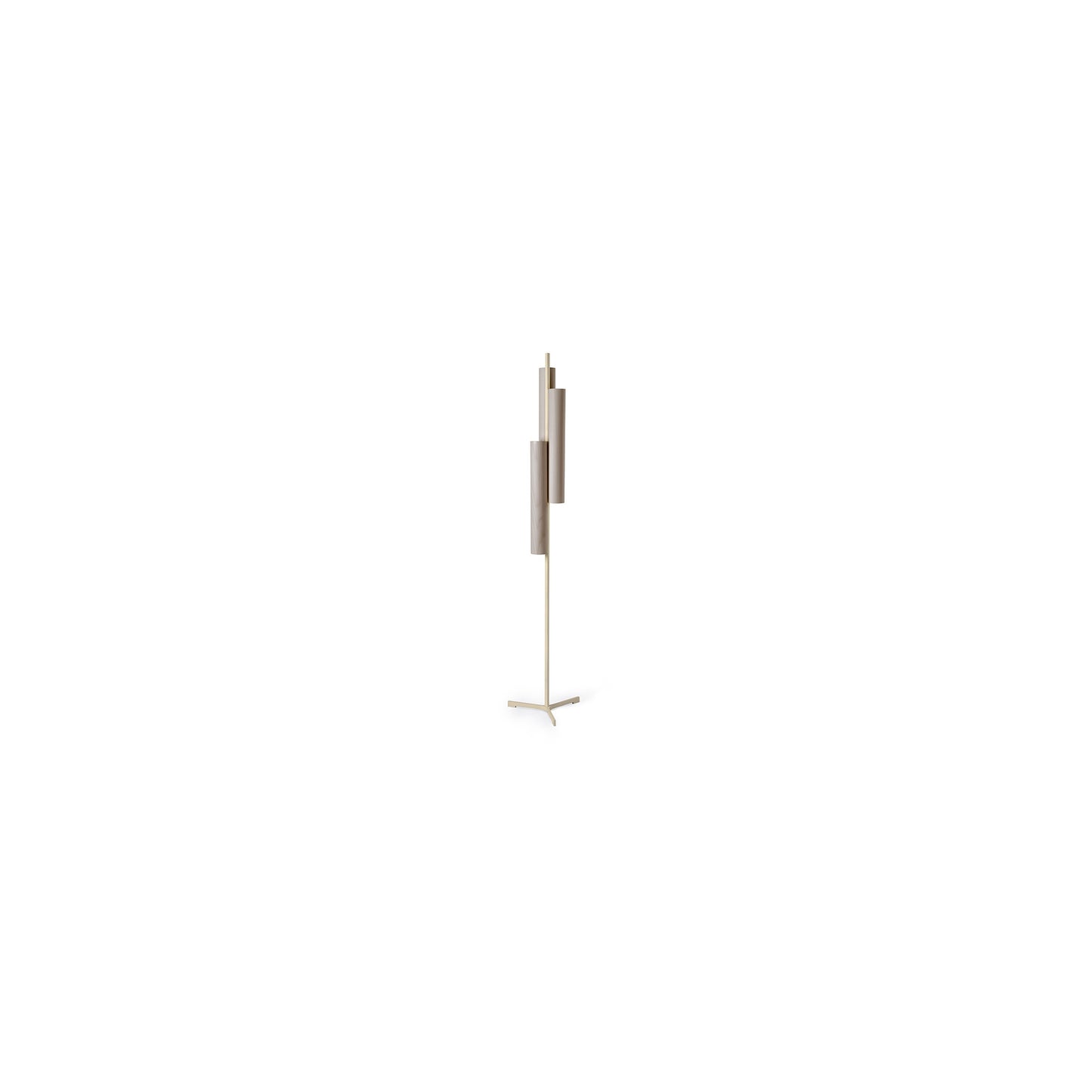 Black Note Triplet LED Floor Lamp