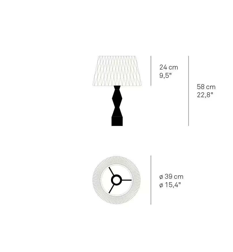 Lola Lux Medium Table Lamp