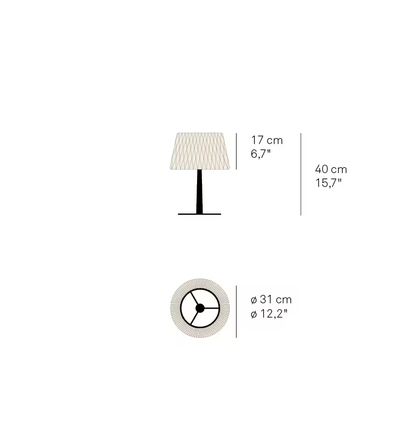 Lola Small Table Lamp